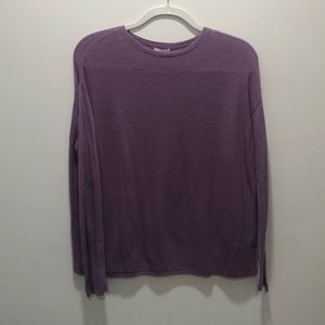 Lilac colored sweater from J Jill